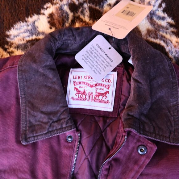 Levi's Chore Coat with Cord Collar - Picture 3 of 5